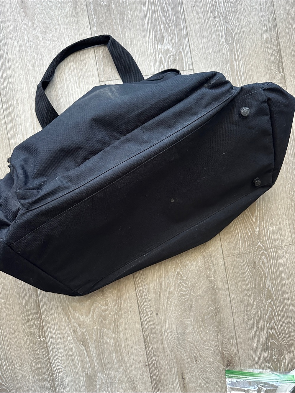 Black Duffel Bag /carry-on bag - Picture 3 of 11